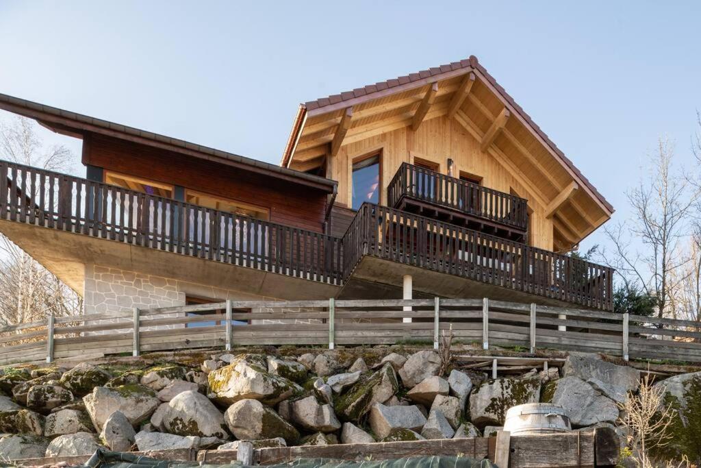 Luxueux Chalet Avec Vue Sur Les Pistes Et Le Hohneck 勒索里 外观 照片