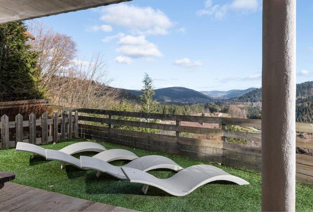 Luxueux Chalet Avec Vue Sur Les Pistes Et Le Hohneck 勒索里 外观 照片
