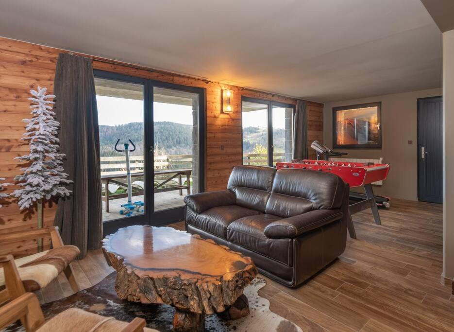 Luxueux Chalet Avec Vue Sur Les Pistes Et Le Hohneck 勒索里 外观 照片