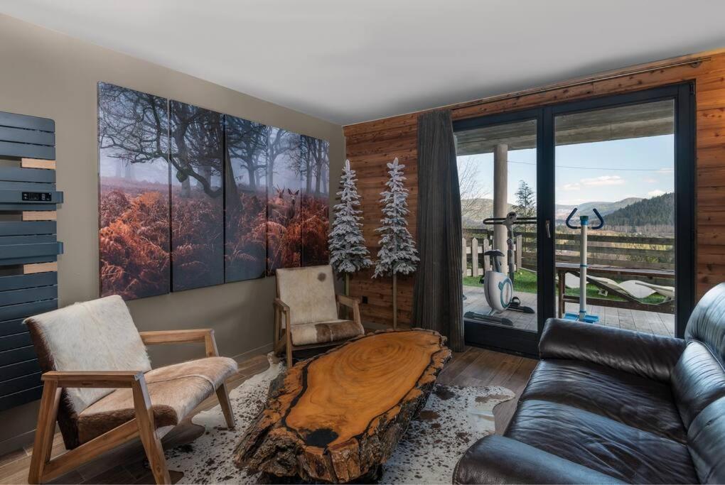 Luxueux Chalet Avec Vue Sur Les Pistes Et Le Hohneck 勒索里 外观 照片