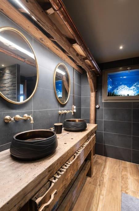Luxueux Chalet Avec Vue Sur Les Pistes Et Le Hohneck 勒索里 外观 照片