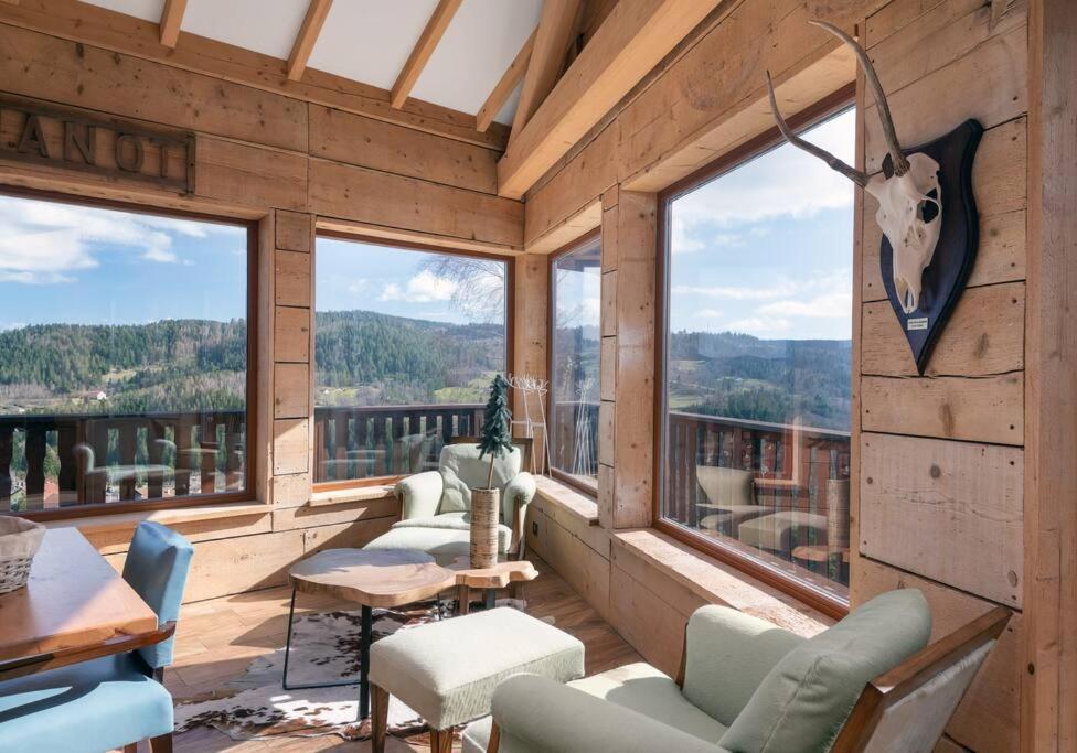Luxueux Chalet Avec Vue Sur Les Pistes Et Le Hohneck 勒索里 外观 照片